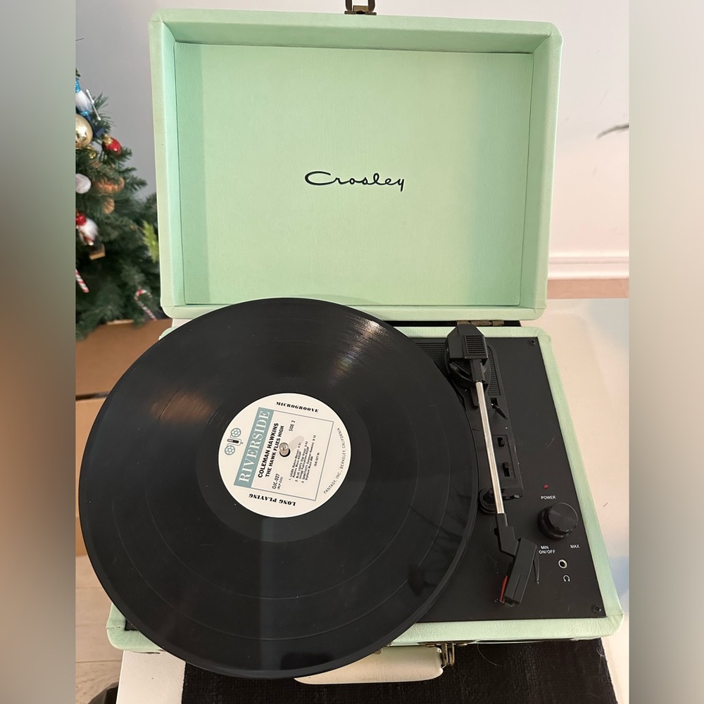 Crosley vinyl record player